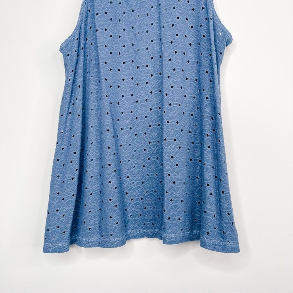 American Eagle Soft & Sexy Eyelet Swing Tank Top - Picture 5 of 10